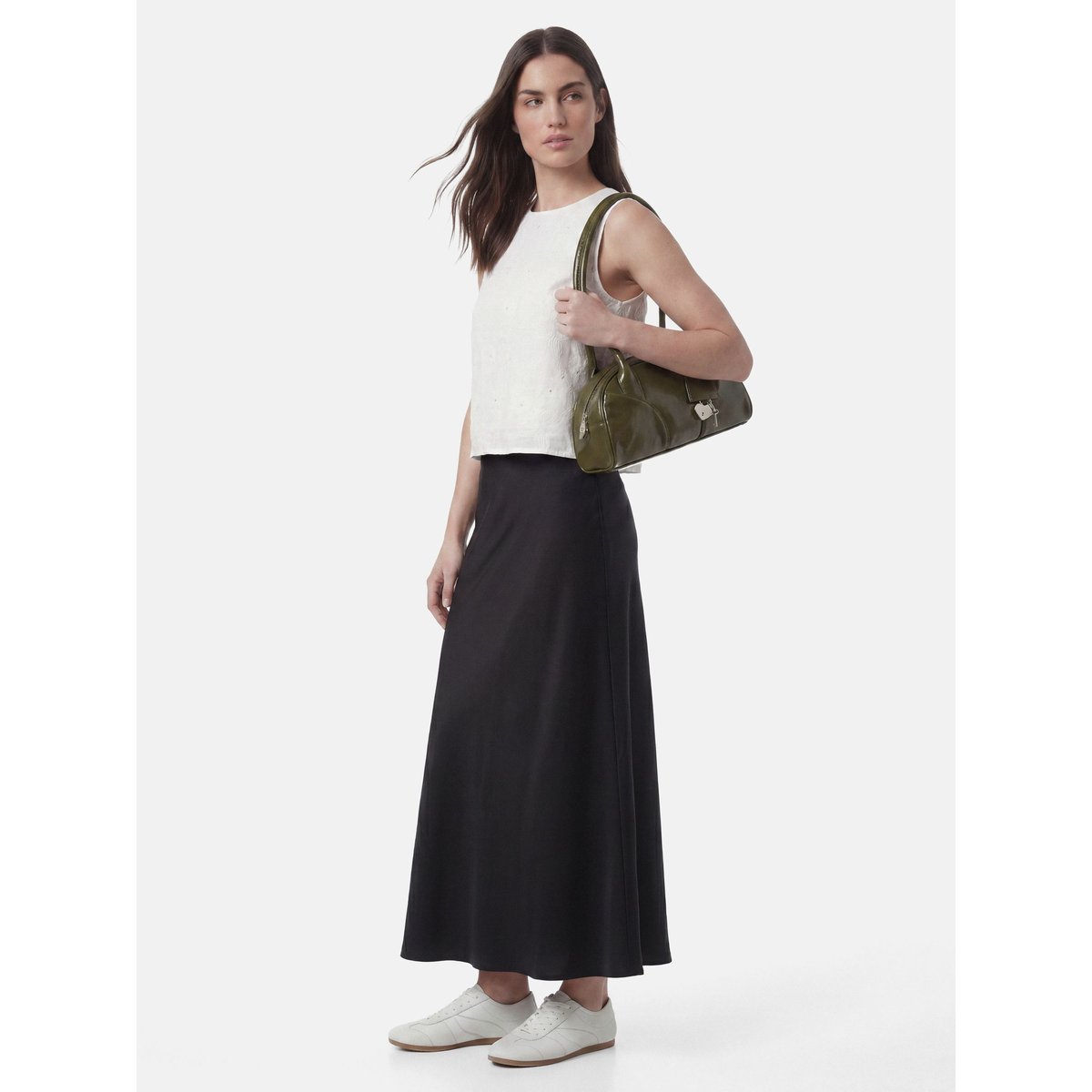 Jupe Mi-Longue black, PIECES