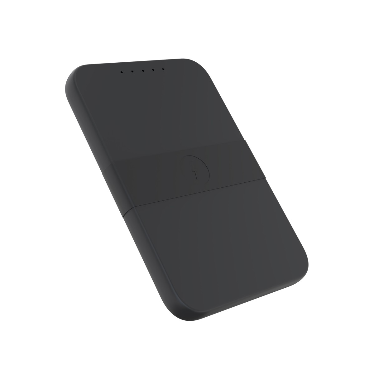 Batterie externe USB-C & charge sans-fil couleur unique, LIVOO