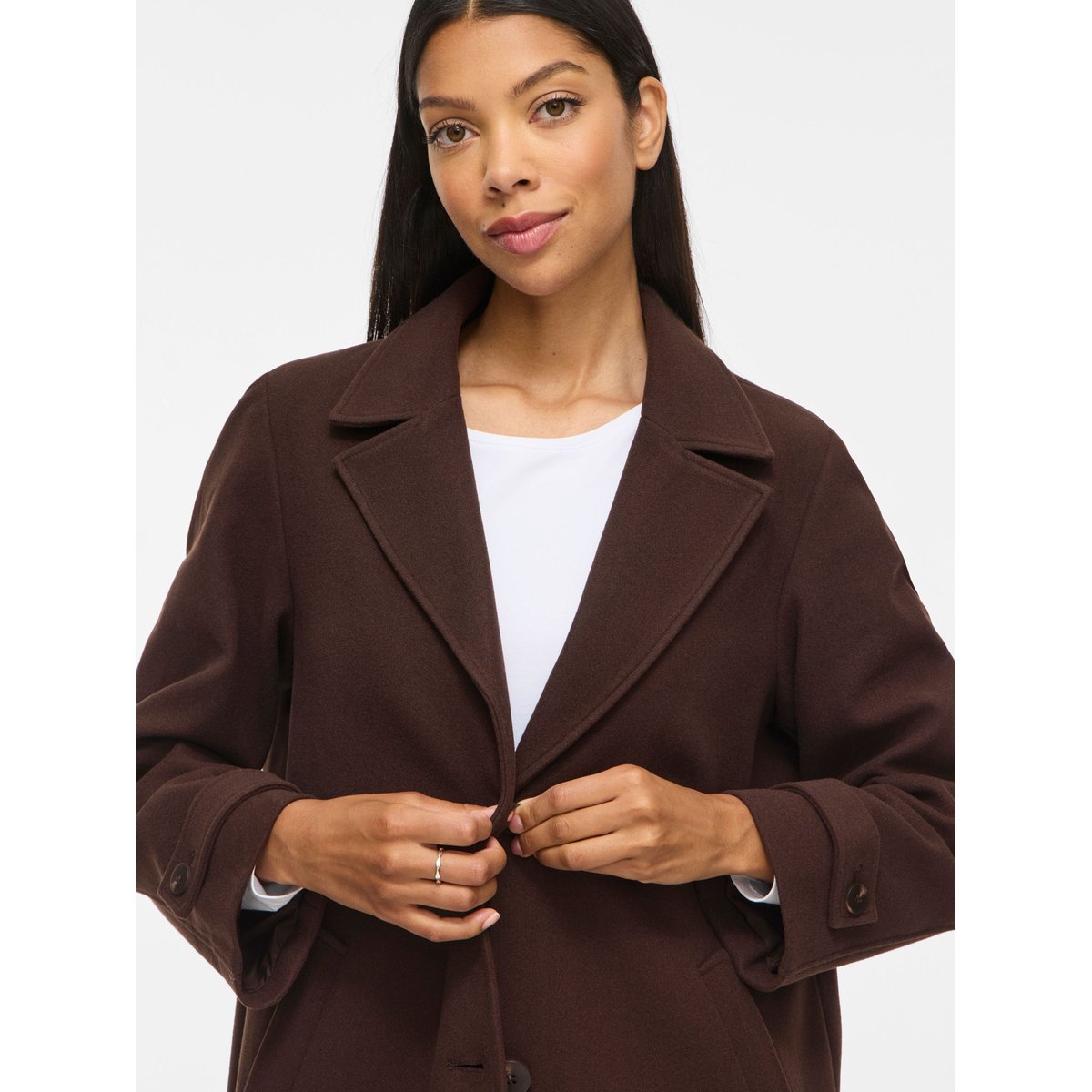 Manteau marron - coffee bean1, VILA
