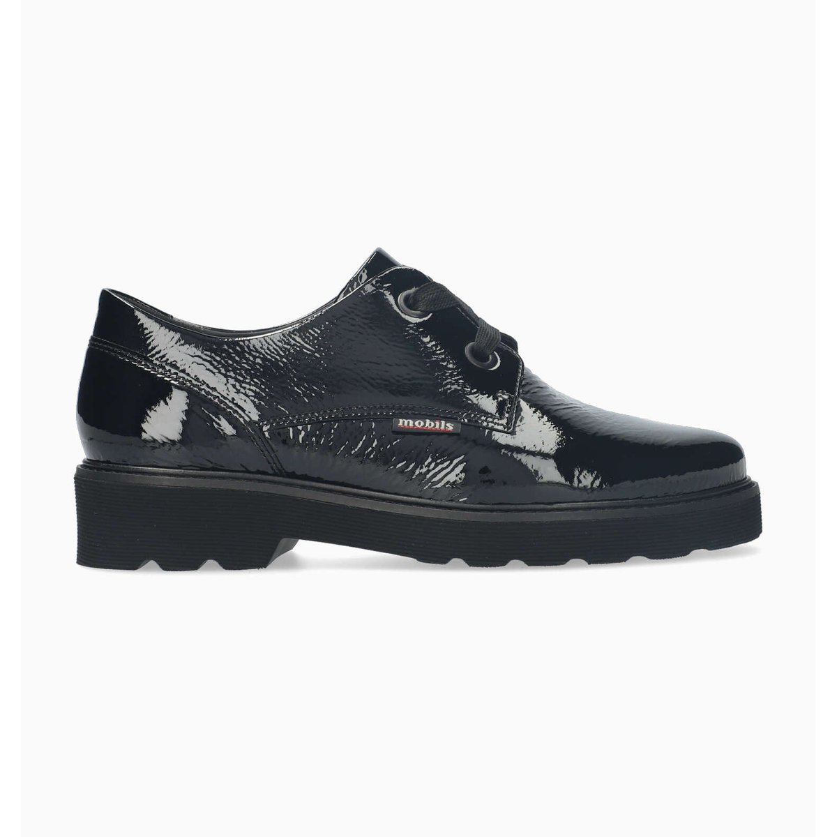 Derbies en cuir ORELIA noir 5140, MEPHISTO