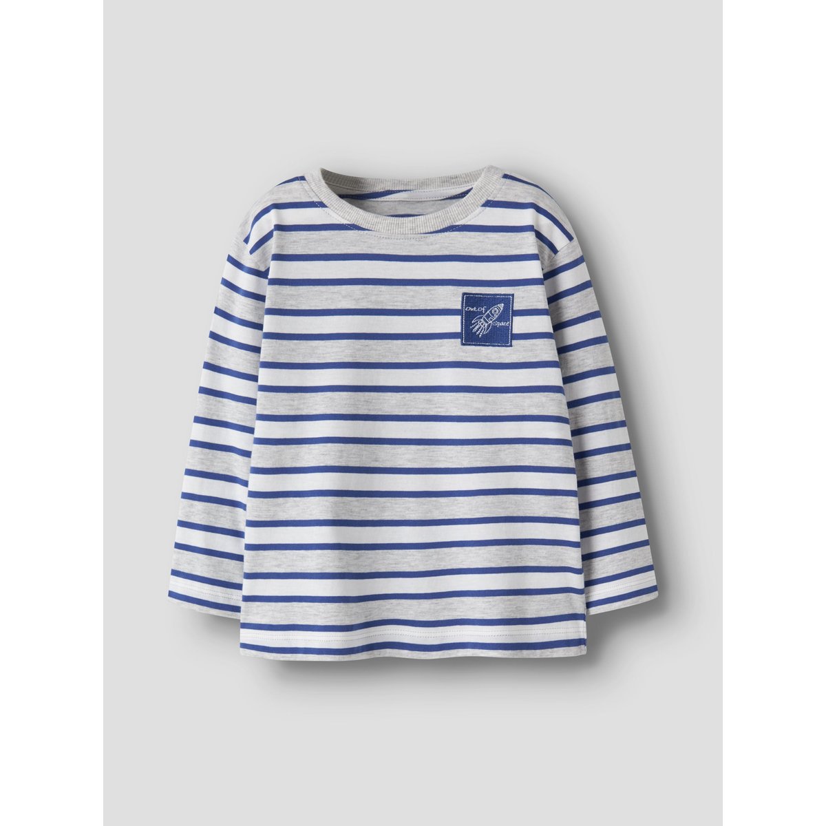 Top gris - light grey melange, NAME IT