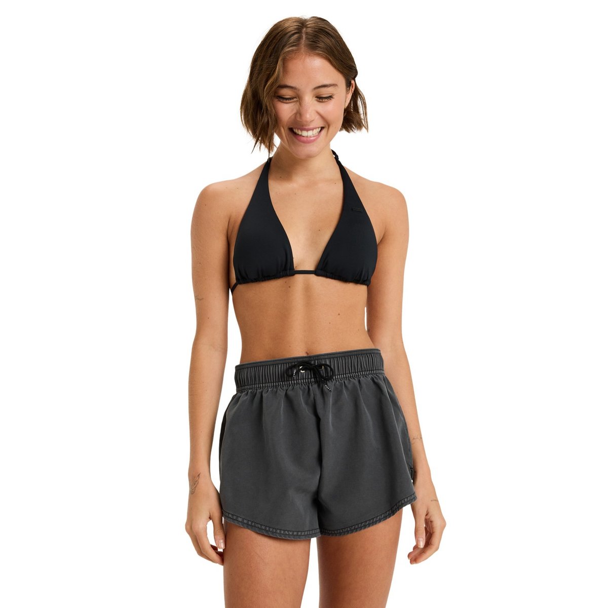Boardshort NO BAD WAVES. noir anthracite, ROXY