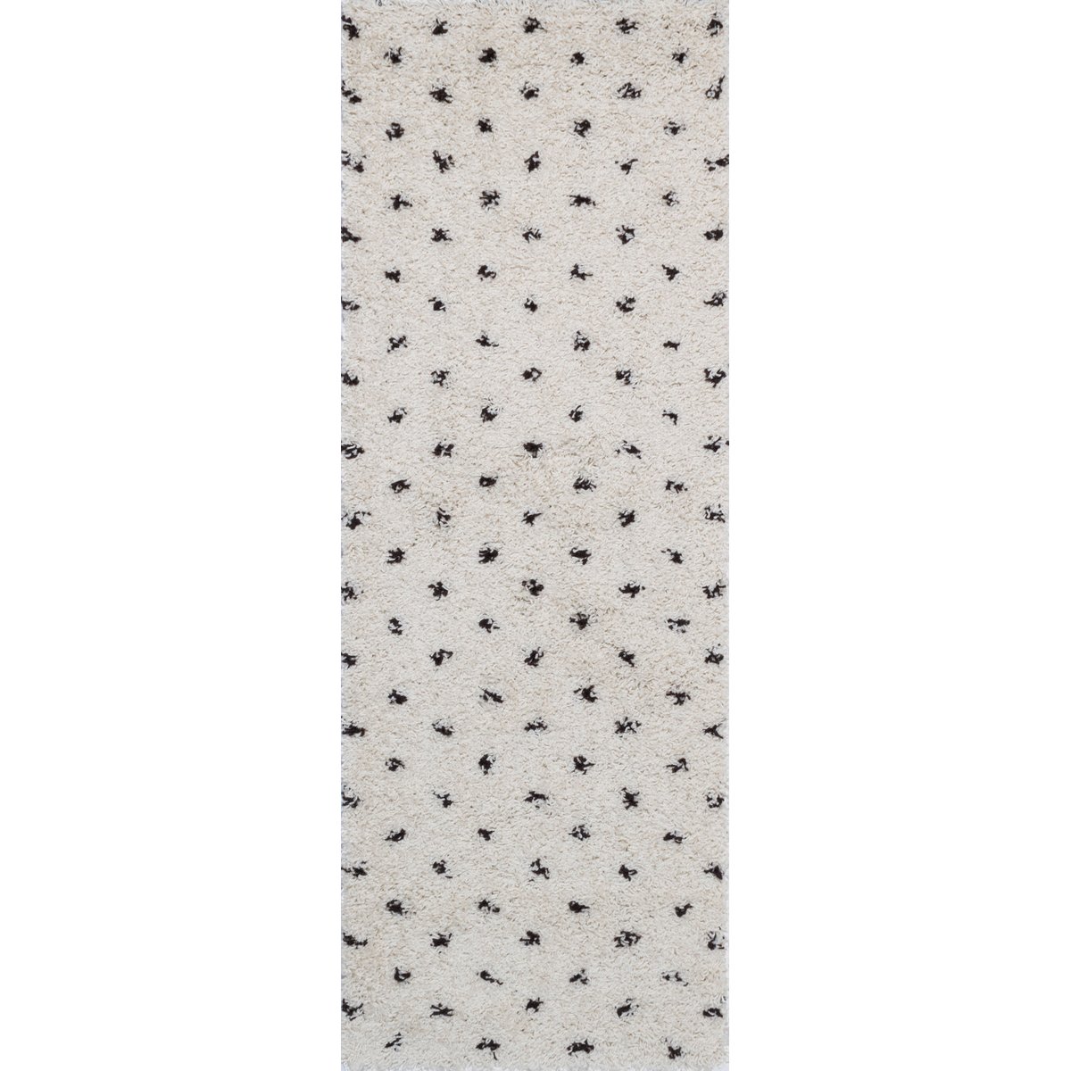 Tapis de salon à poids laine artificielle ASMA crème, NAZAR RUGS