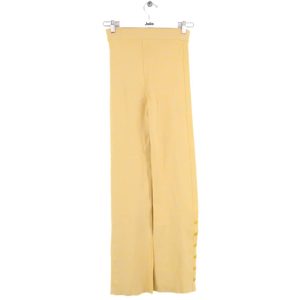 Pantalon droit - Très Bon État jaune, CLAUDIE PIERLOT