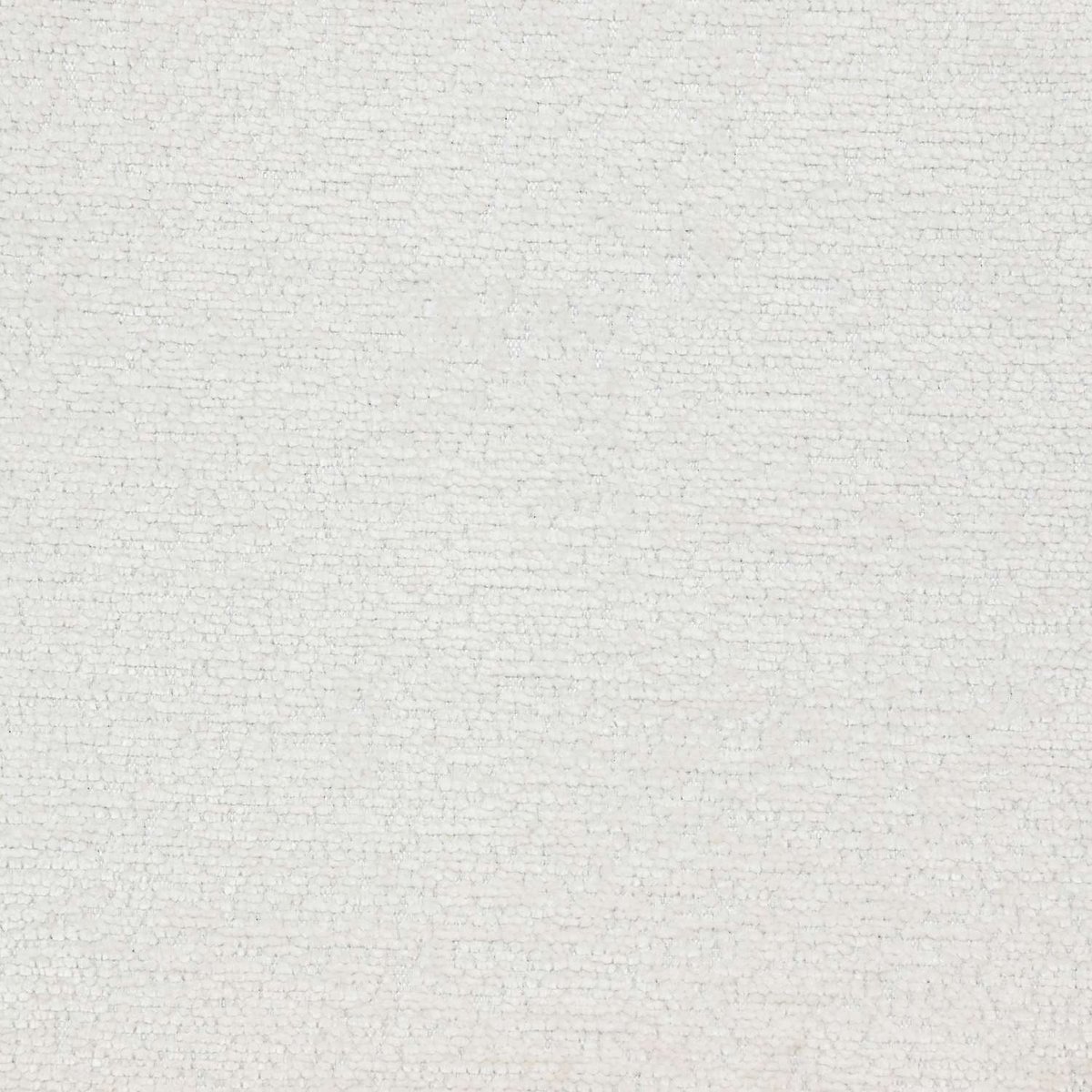Chauffeuse en tissu chenille MINARI blanc, ATMOSPHERA