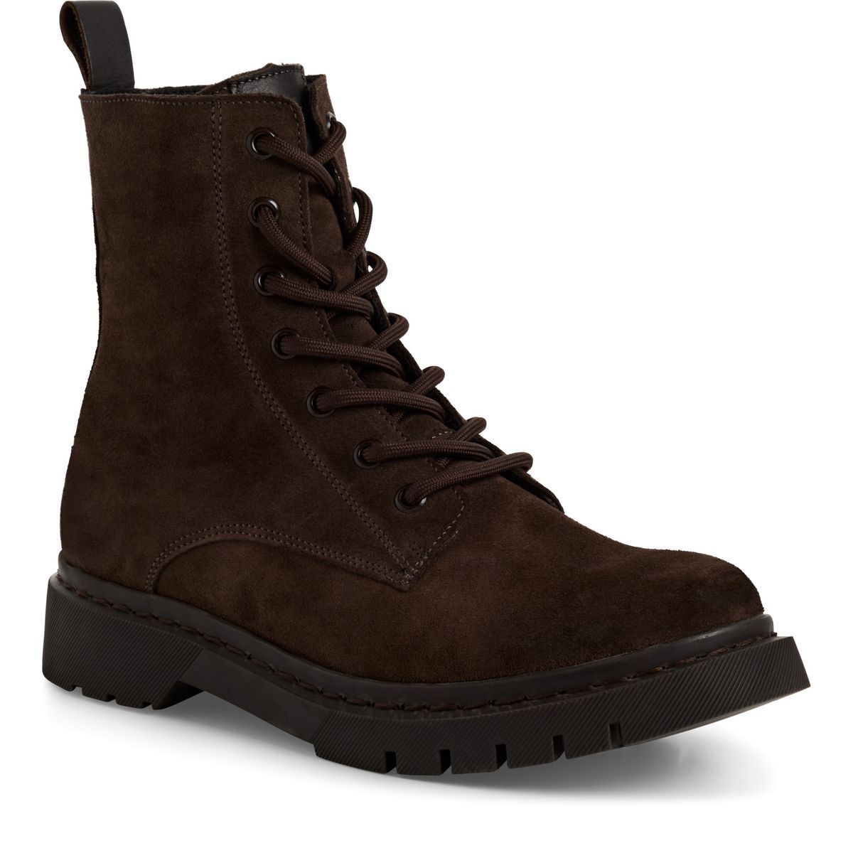 Bottine en cuir marron taupe foncé, TAMARIS