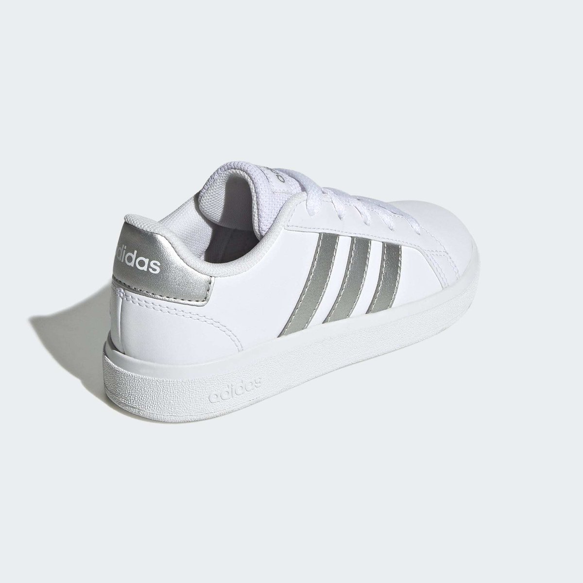 Chaussure Grand Court Lifestyle Tennis Lace-Up Chaussure Grand Court Lifestyle Tennis Lace-Up cloud white / matte silver / matte silver, ADIDAS SPORTSWEAR