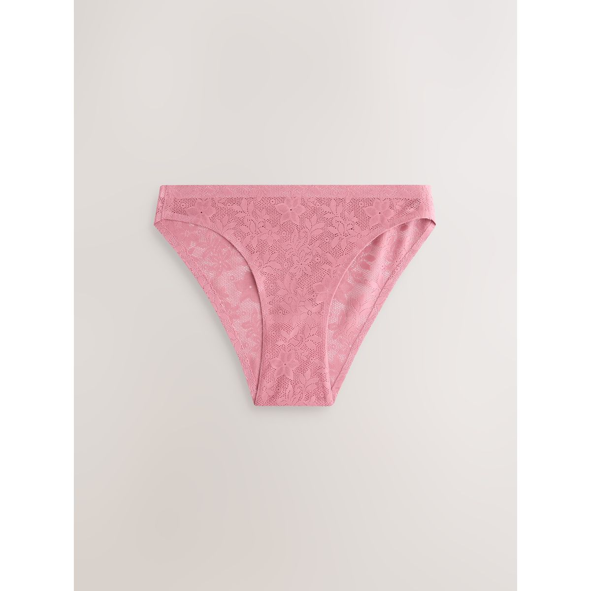 Culotte confort en dentelle, lot de 7 blanc/rose/nu praliné, NEXT