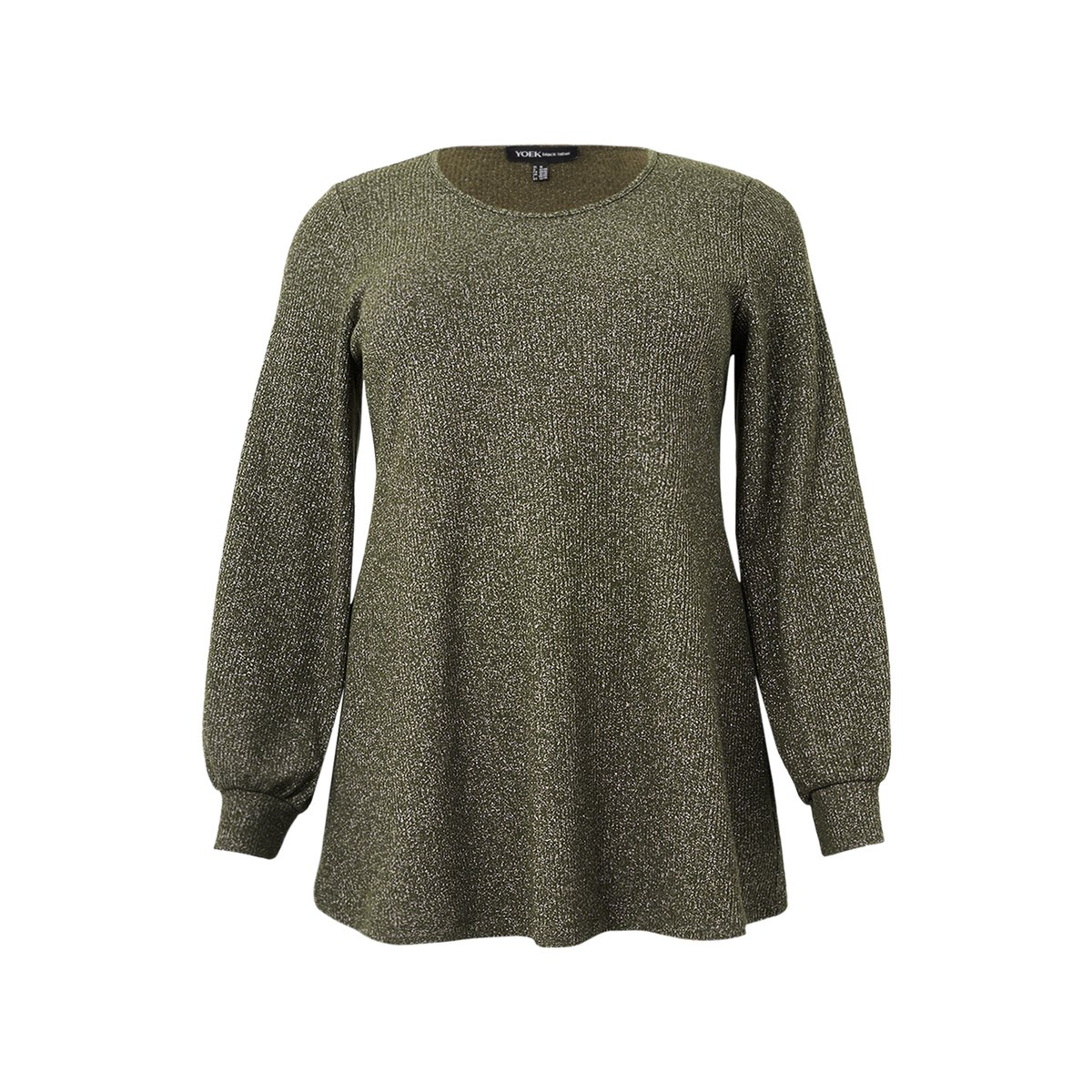 Tunique coupe ample vert clair, YOEK