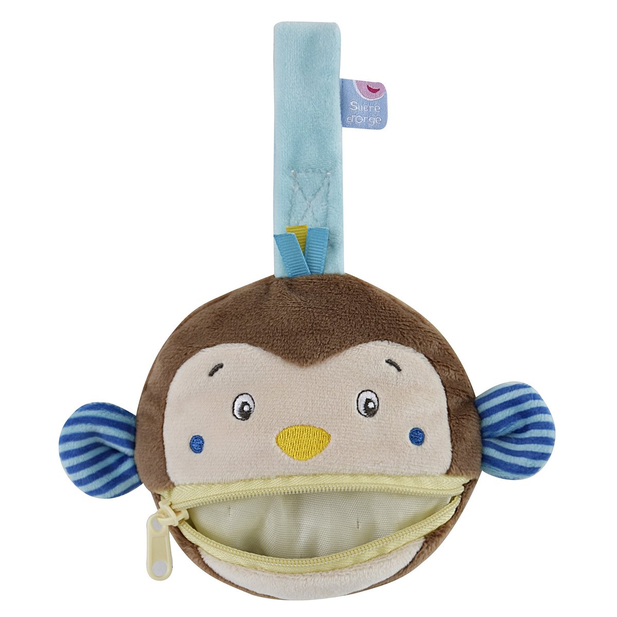 Range-sucettes singe beige, SUCRE D'ORGE