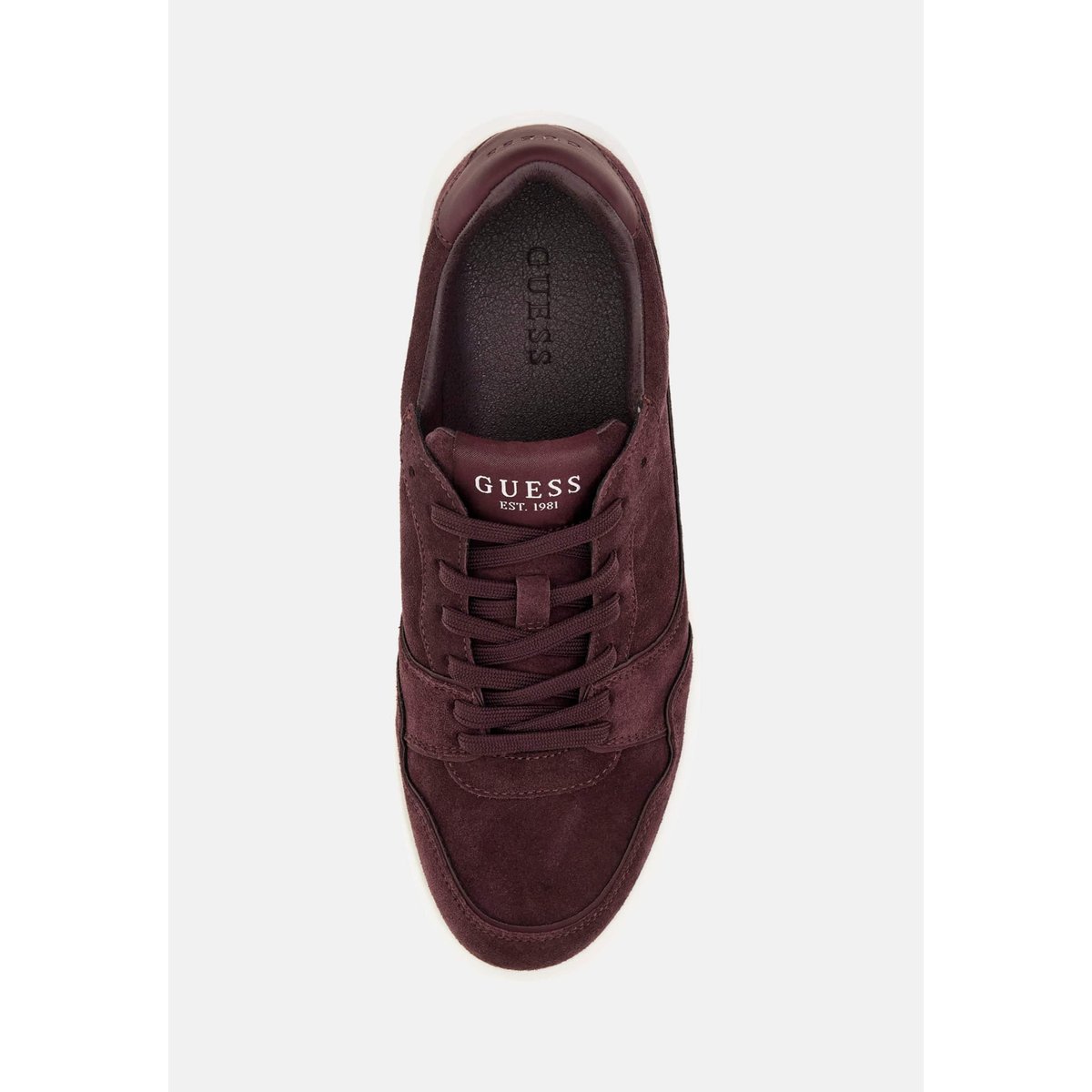 Sneakers Winno Daim Mélangé bordeaux, GUESS