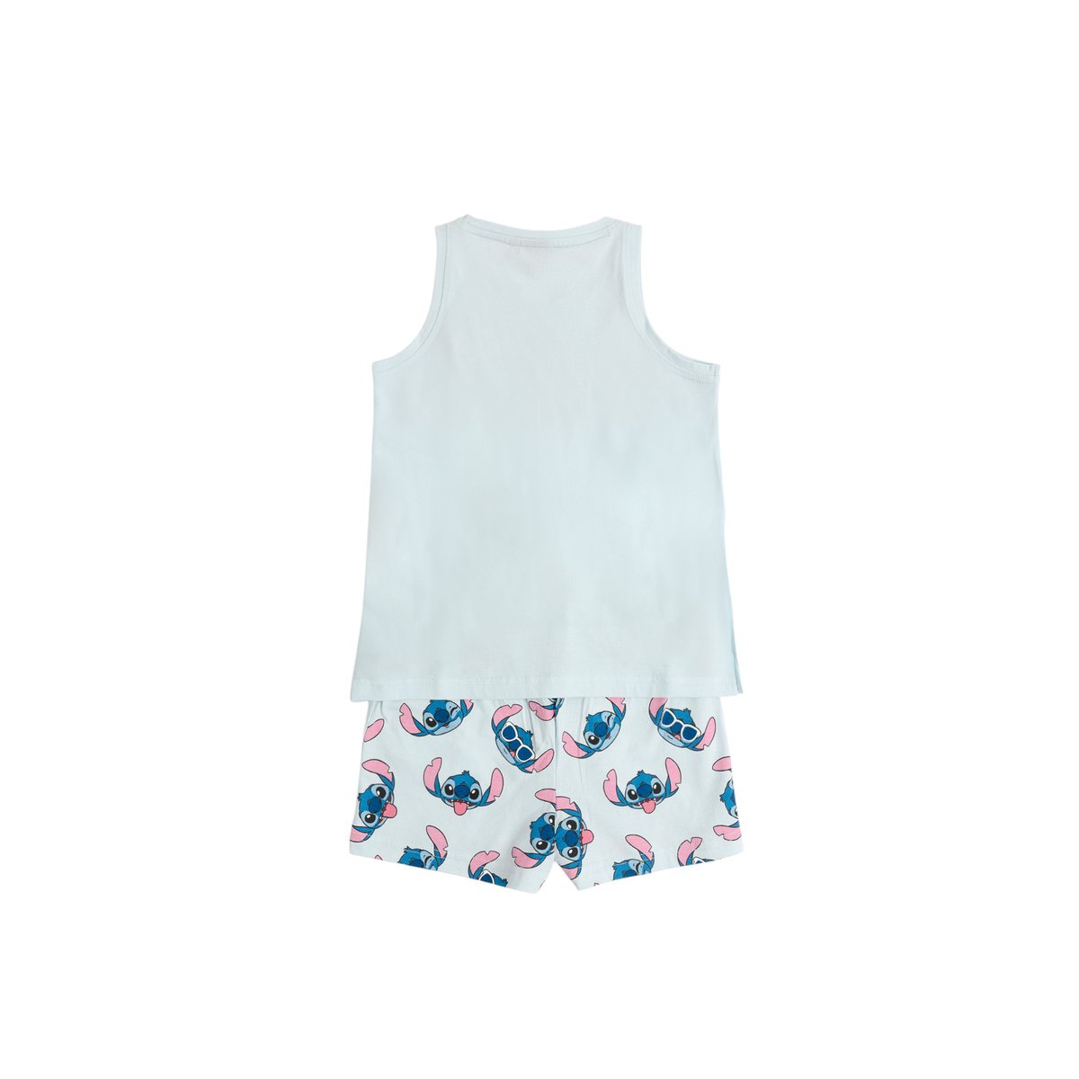 Pyjama short débardeur Stitches Disney bleu, ADMAS
