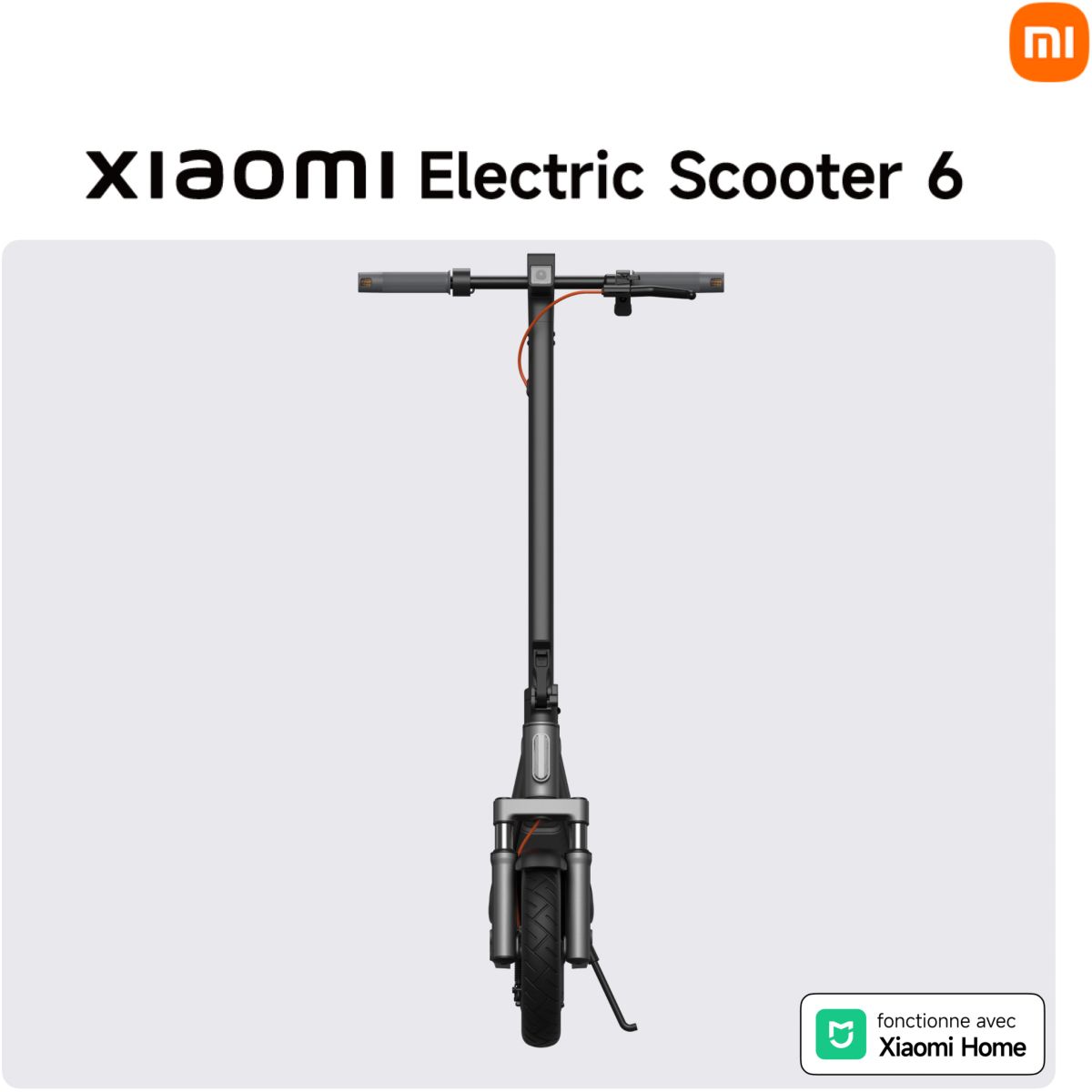 Trottinette électrique Electric Scooter 6 Noir noir, XIAOMI