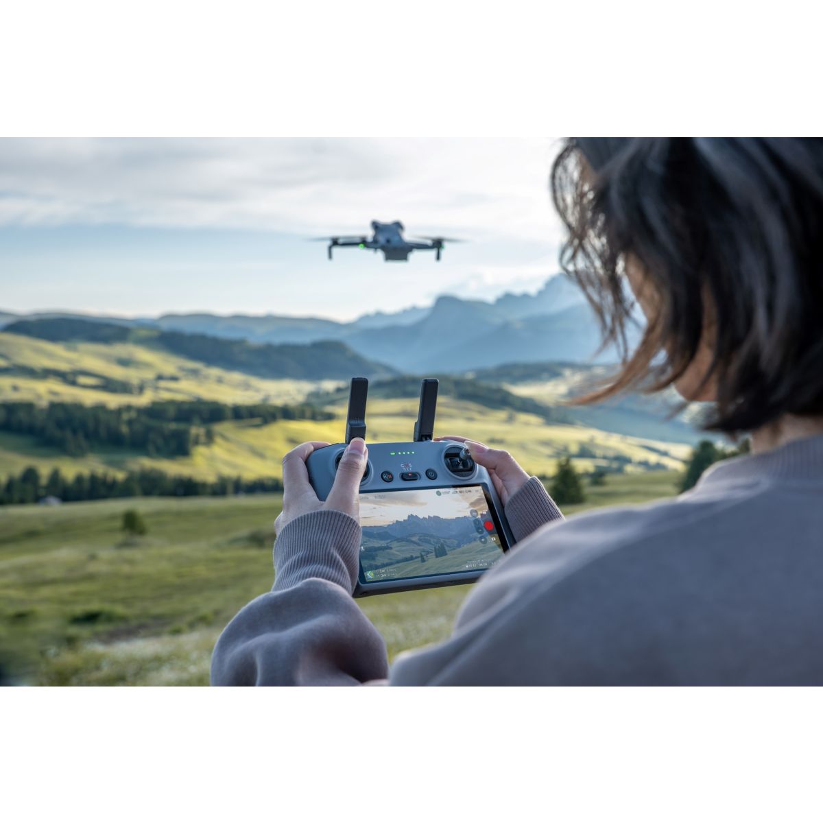 Drone Mini 5 Pro Fly More Combo RC2 gris, DJI