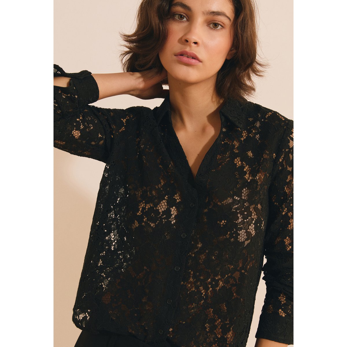 ETAM CHEMISE CECILIA - CHEMISE noir, ETAM