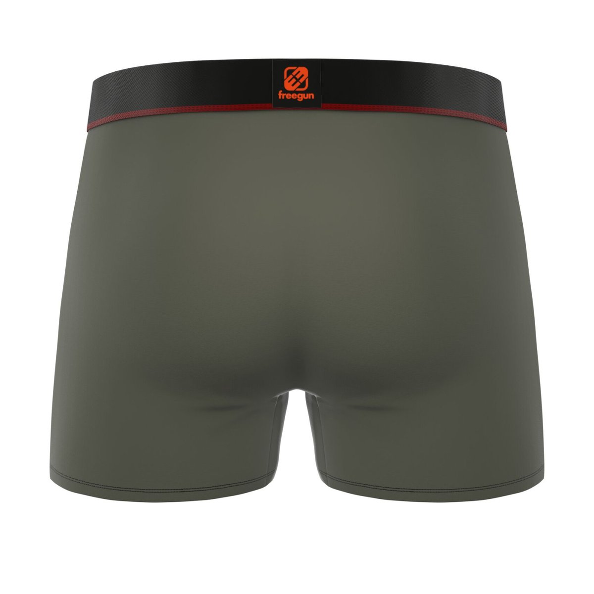 Lot De 4 Boxers Signature vert/noir/navy, FREEGUN
