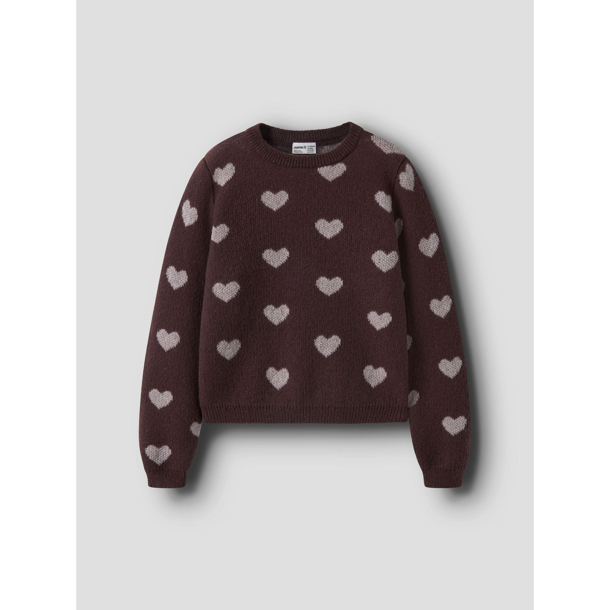Pull En Maille rouge - chicory coffee1, NAME IT