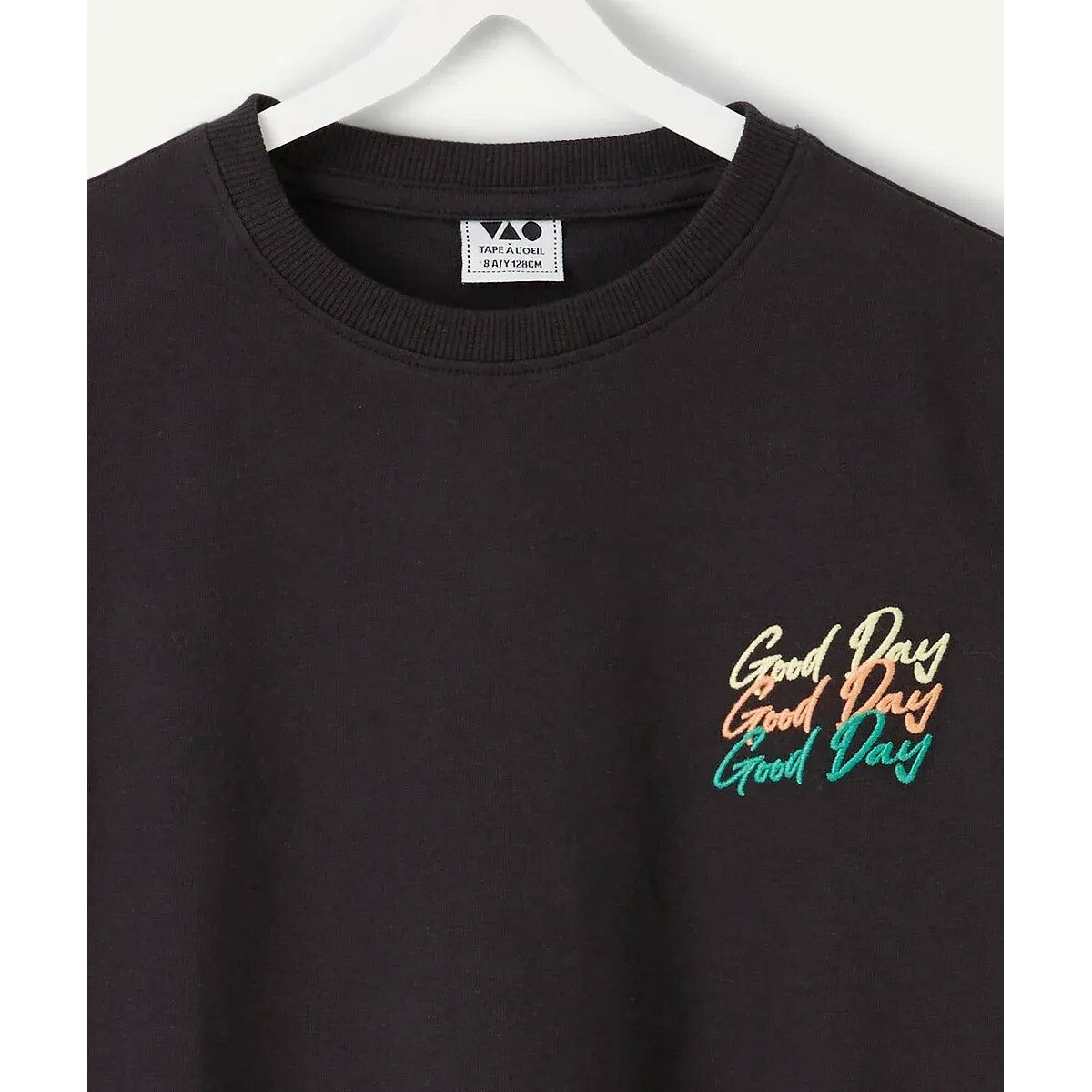 T-shirt manches courtes bleu, TAPE A L'OEIL