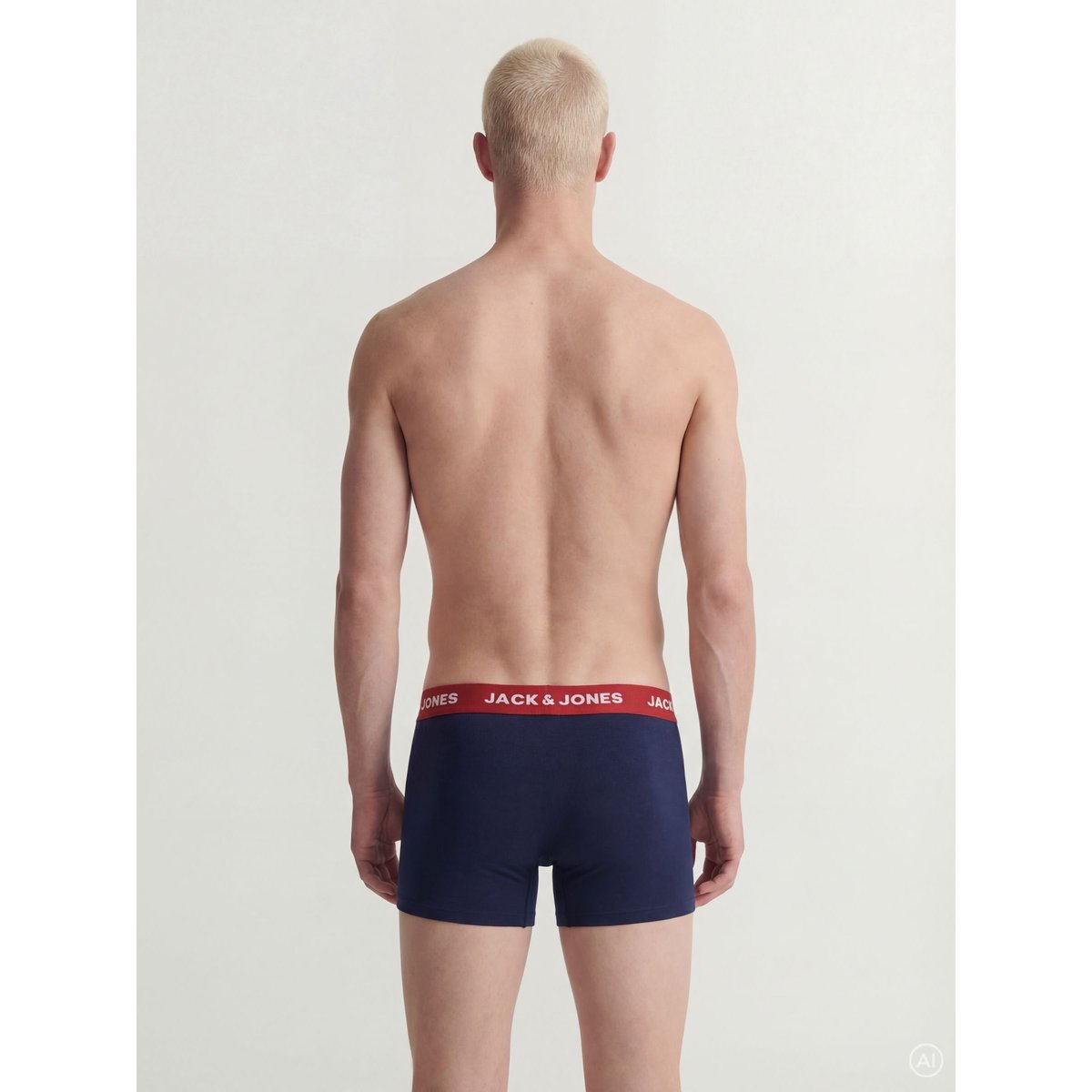 Lot de 12 boxers unis noire - black, JACK & JONES