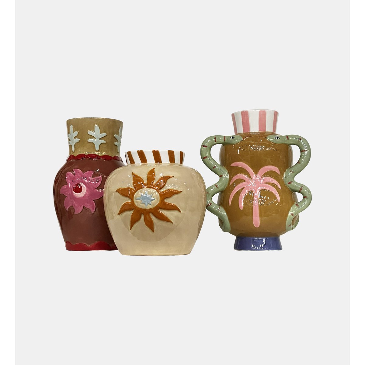 Vase marron, OPJET