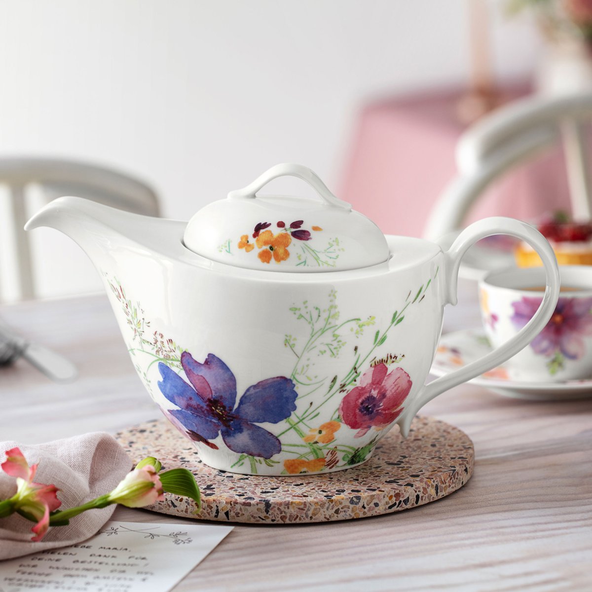 Théière MARIEFLEUR multicolore, VILLEROY & BOCH