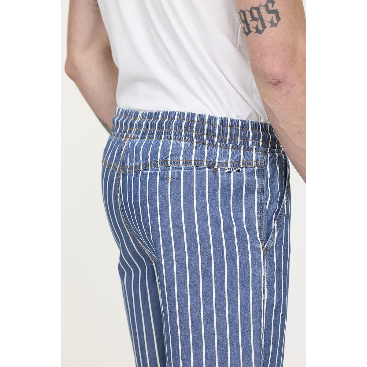 Short coton regular NORY bleu clair, LEE COOPER