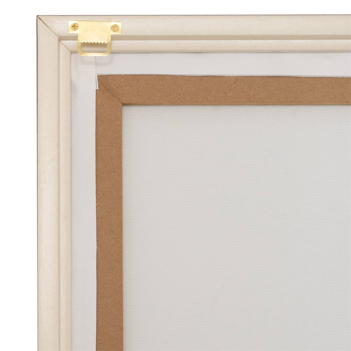 Toile peinte encadrée rectangulaire OLLY multicolore, ATMOSPHERA