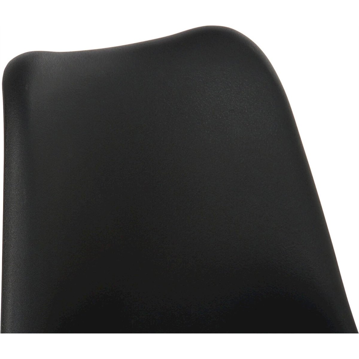 Chaise scandinave en hêtre, SCANDI BASICS noir assise bois clair, RECOLLECTION