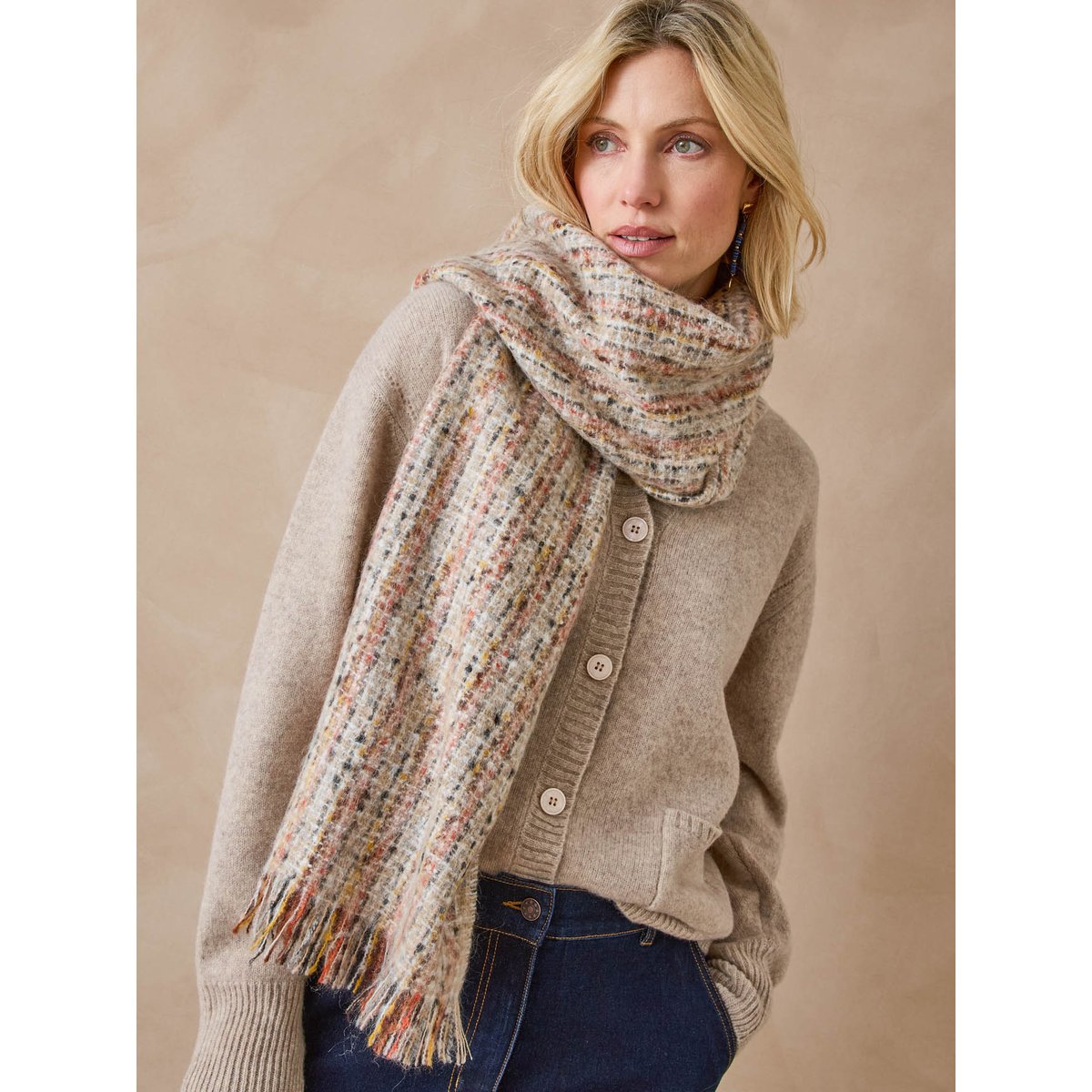 Etole avec mohair beige, DAXON