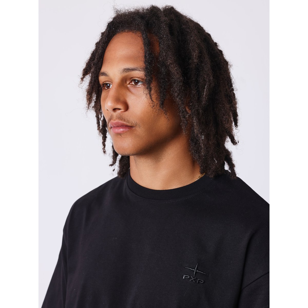 T-shirt manches courtes Star noir, PROJECT X