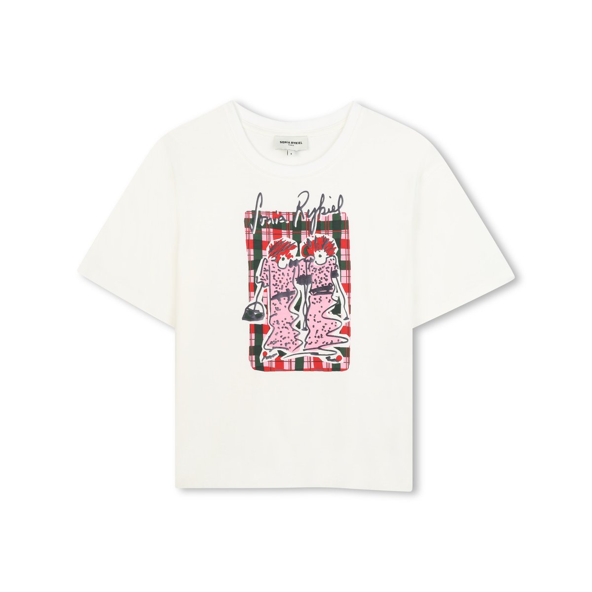 Tee shirt à manches courtes offwhite, SONIA RYKIEL ENFANT