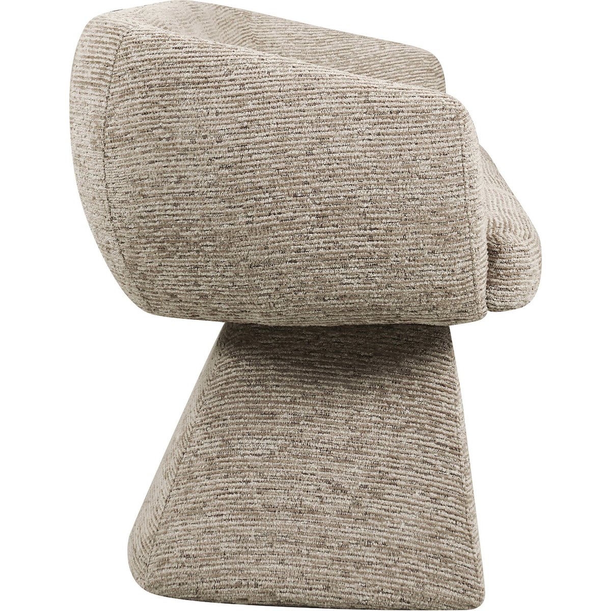 Banquette de repas enveloppante mocca linear, RECOLLECTION