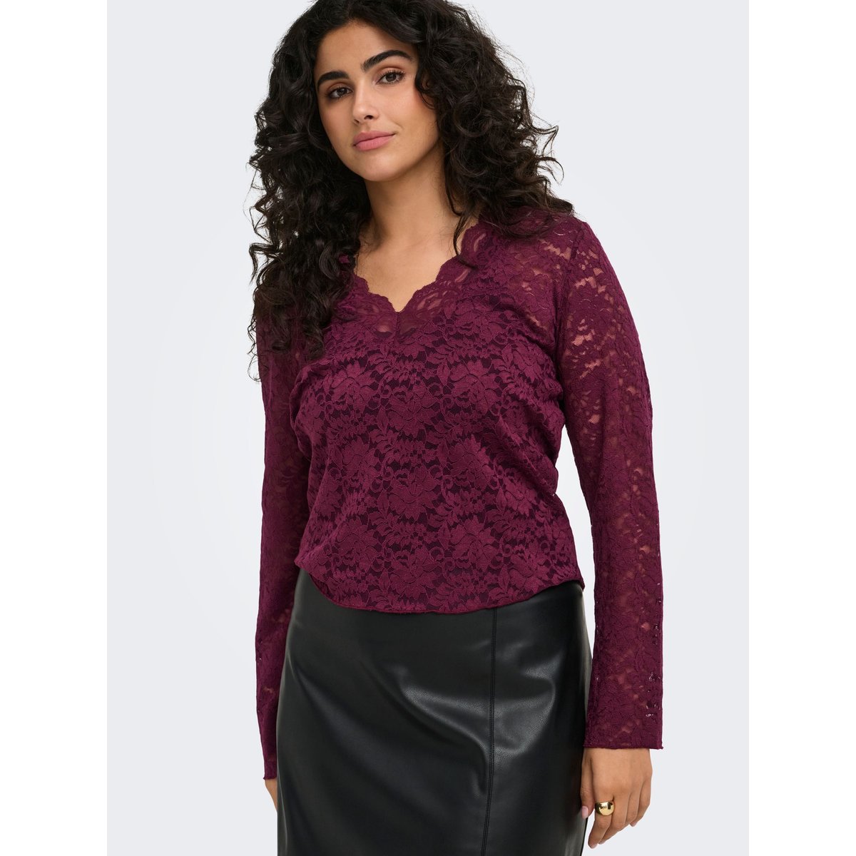 Blouse fig, ONLY CARMAKOMA