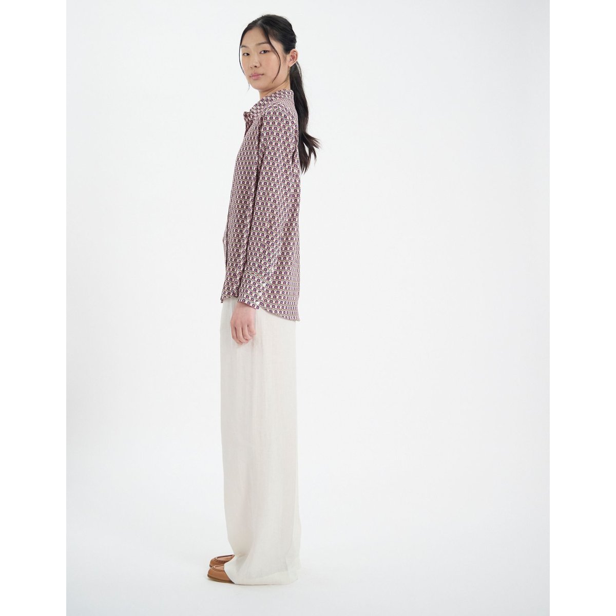 Chemise Maureen en viscose mélangée oakleef, INES DE LA FRESSANGE PARIS