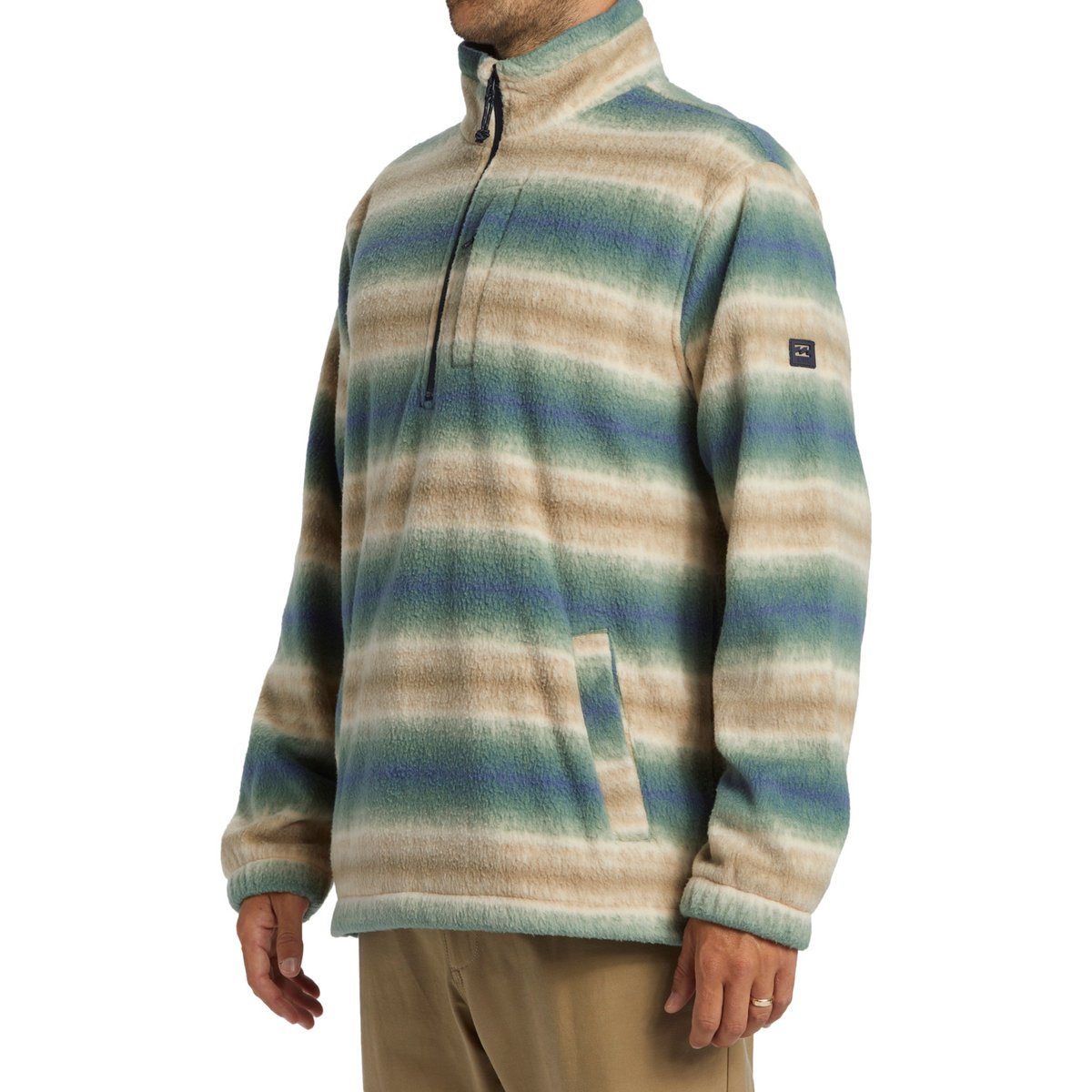 Polaire à demi-zip BOUNDARY marron dune, BILLABONG