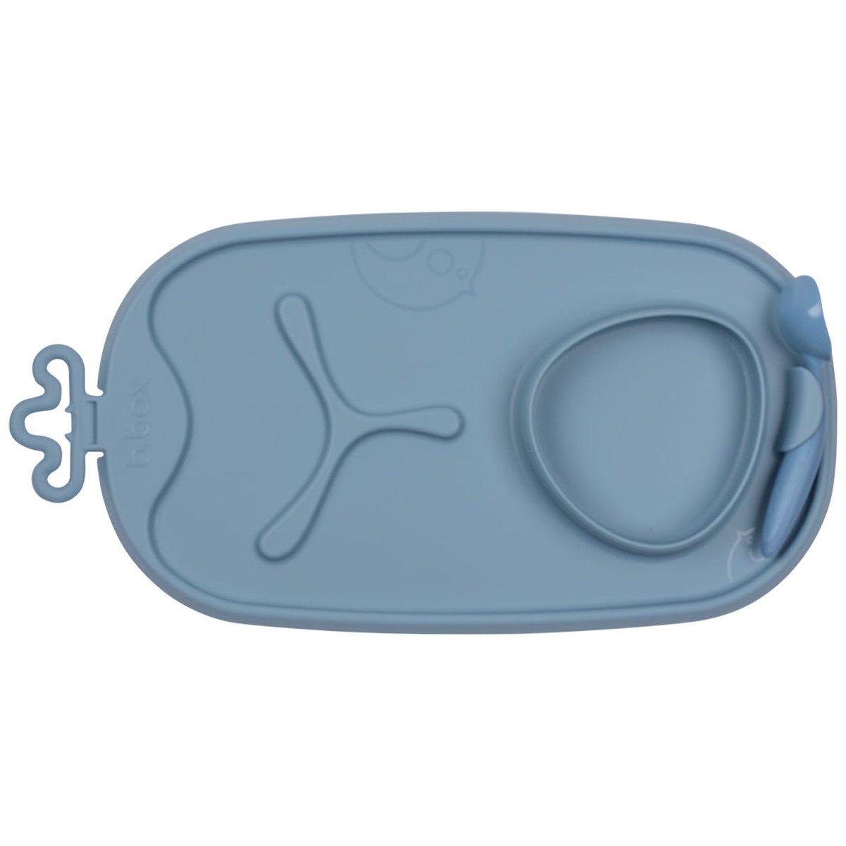 Tapis de repas Roll and Go bleu, B.BOX