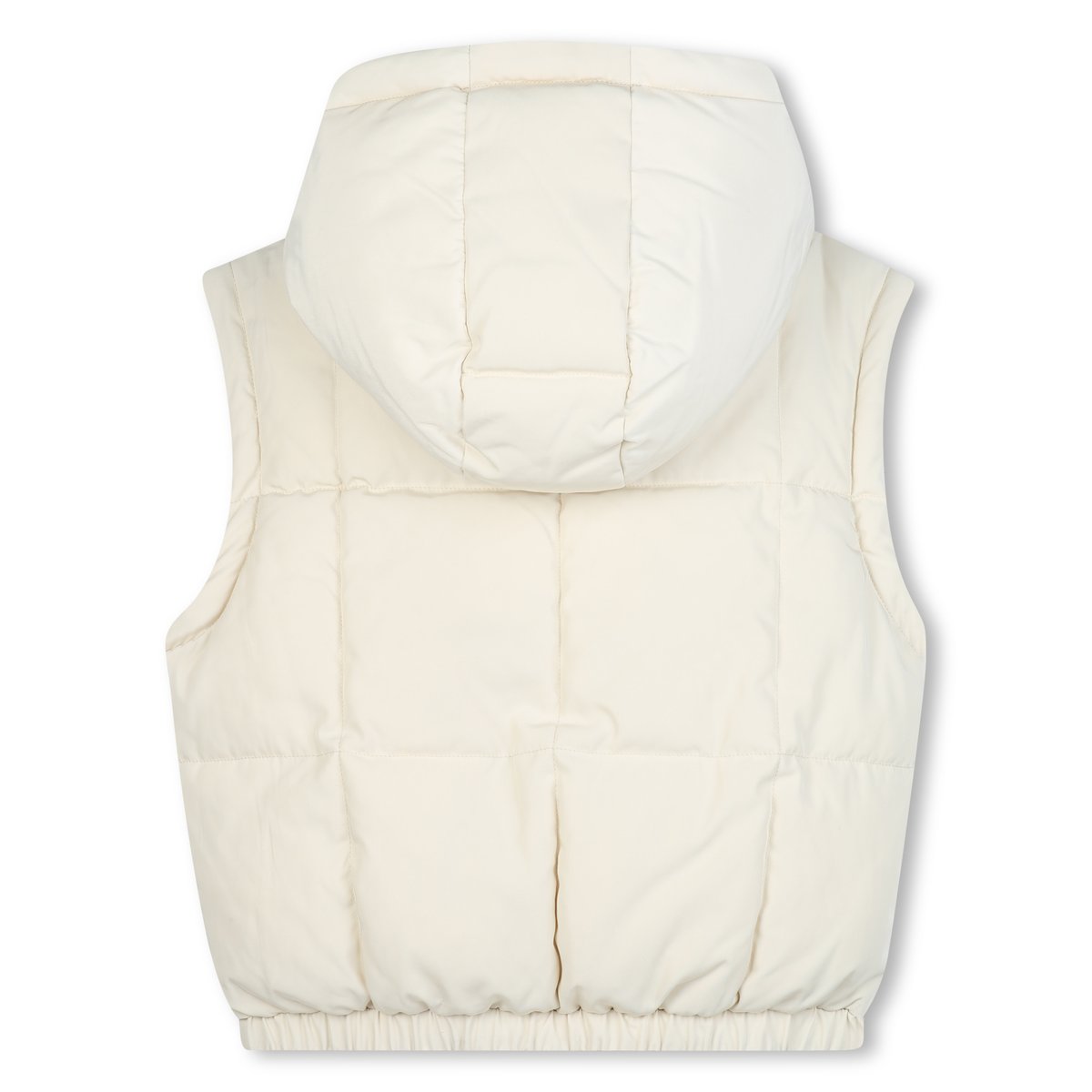 Chemise en duvet réversible avec capuche light gold, BOSS KIDSWEAR