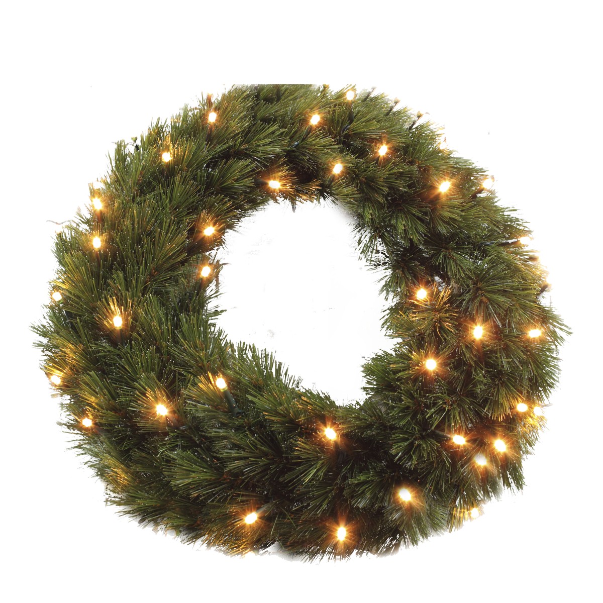 Couronne de Noël avec LED FOREST FROSTED vert, TRIUMPH TREE