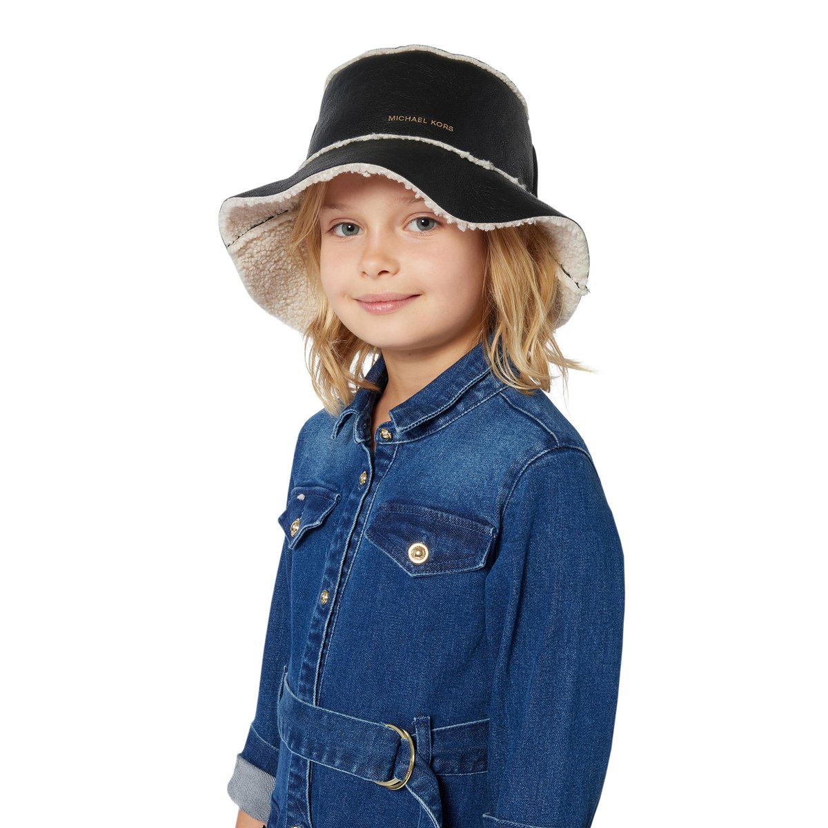 Robe en denim denim blue, MICHAEL KORS