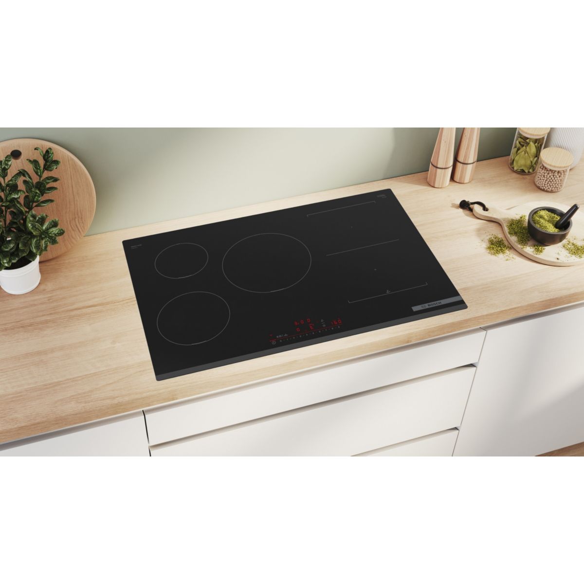 Plaque induction PVW831HC1E noir, BOSCH