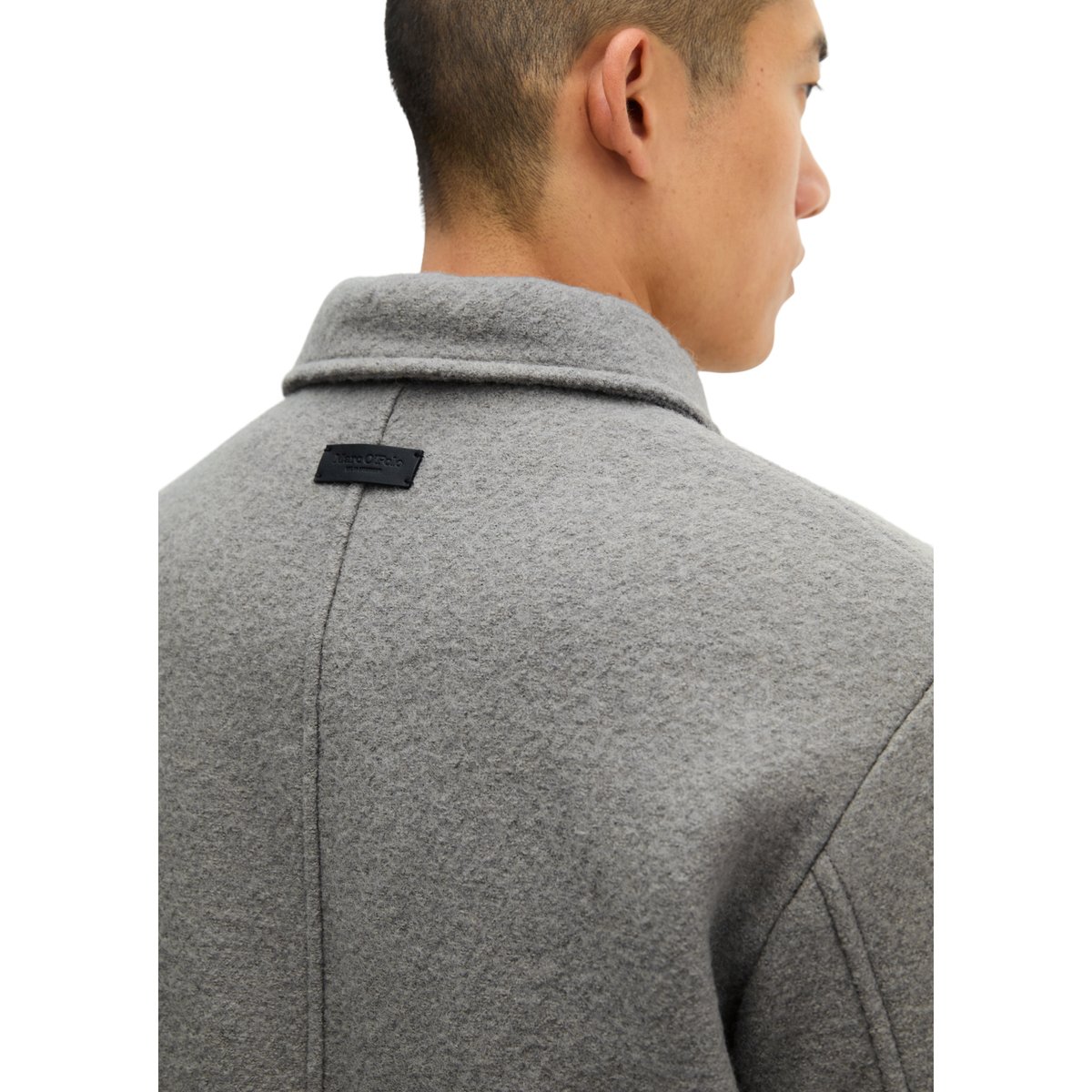Blouson en laine coupe classique légèrement rembourré gris, MARC O'POLO