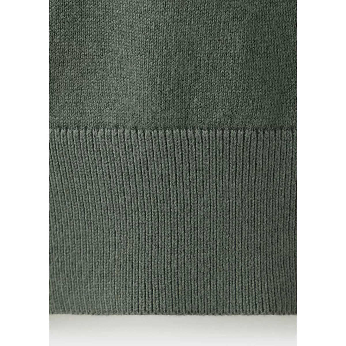 Pull-over maille coton vert, MANGO TEEN
