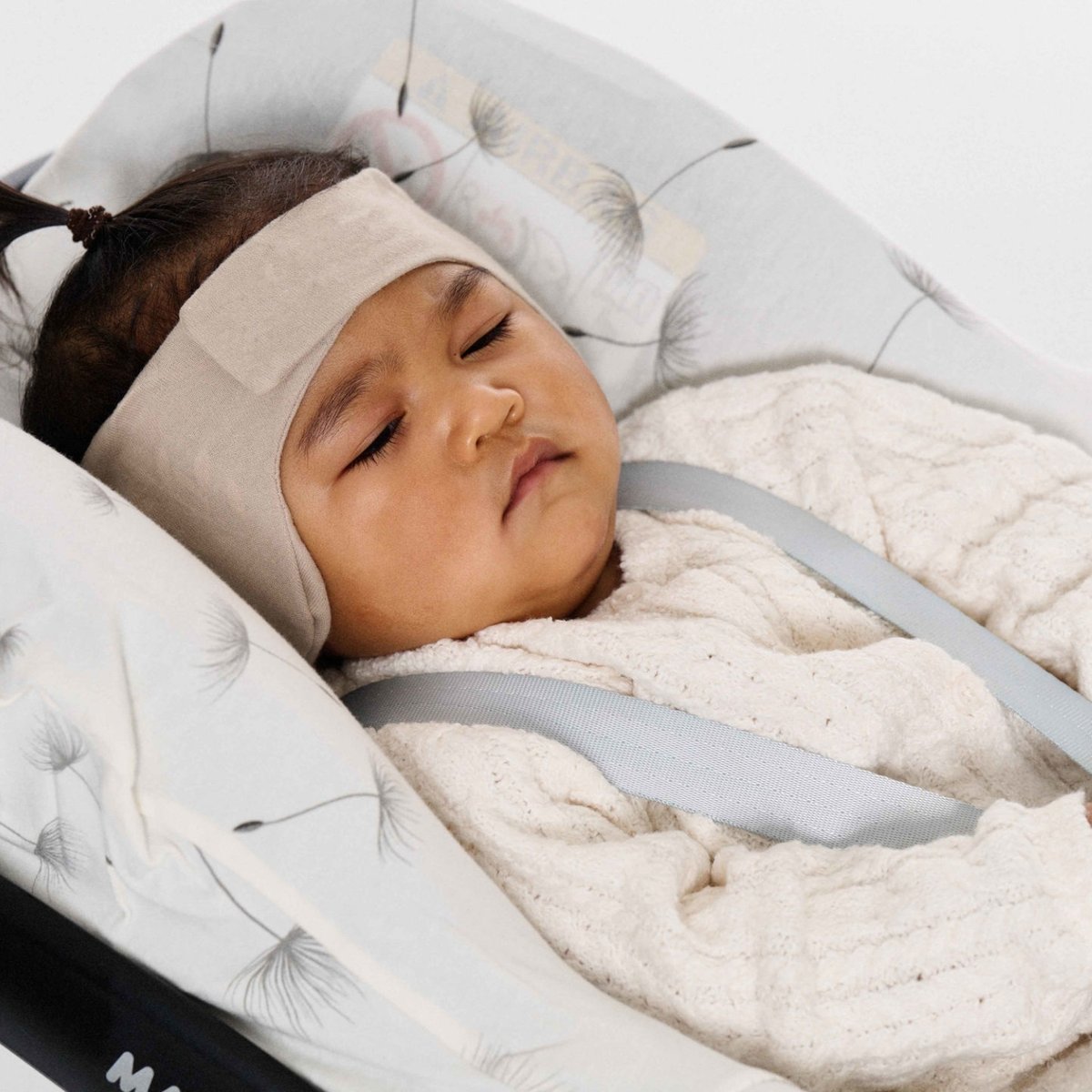 Bandeau de protection auditive pour bébé beige, DOOKY