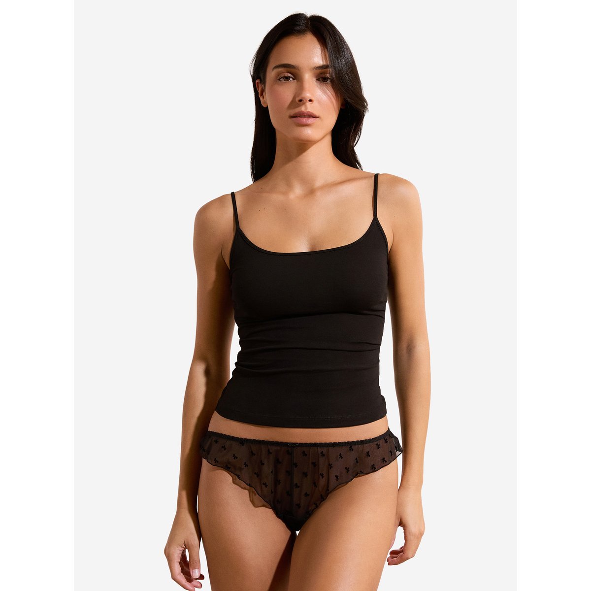 ETAM TANGA DELICAT - TANGA noir, ETAM