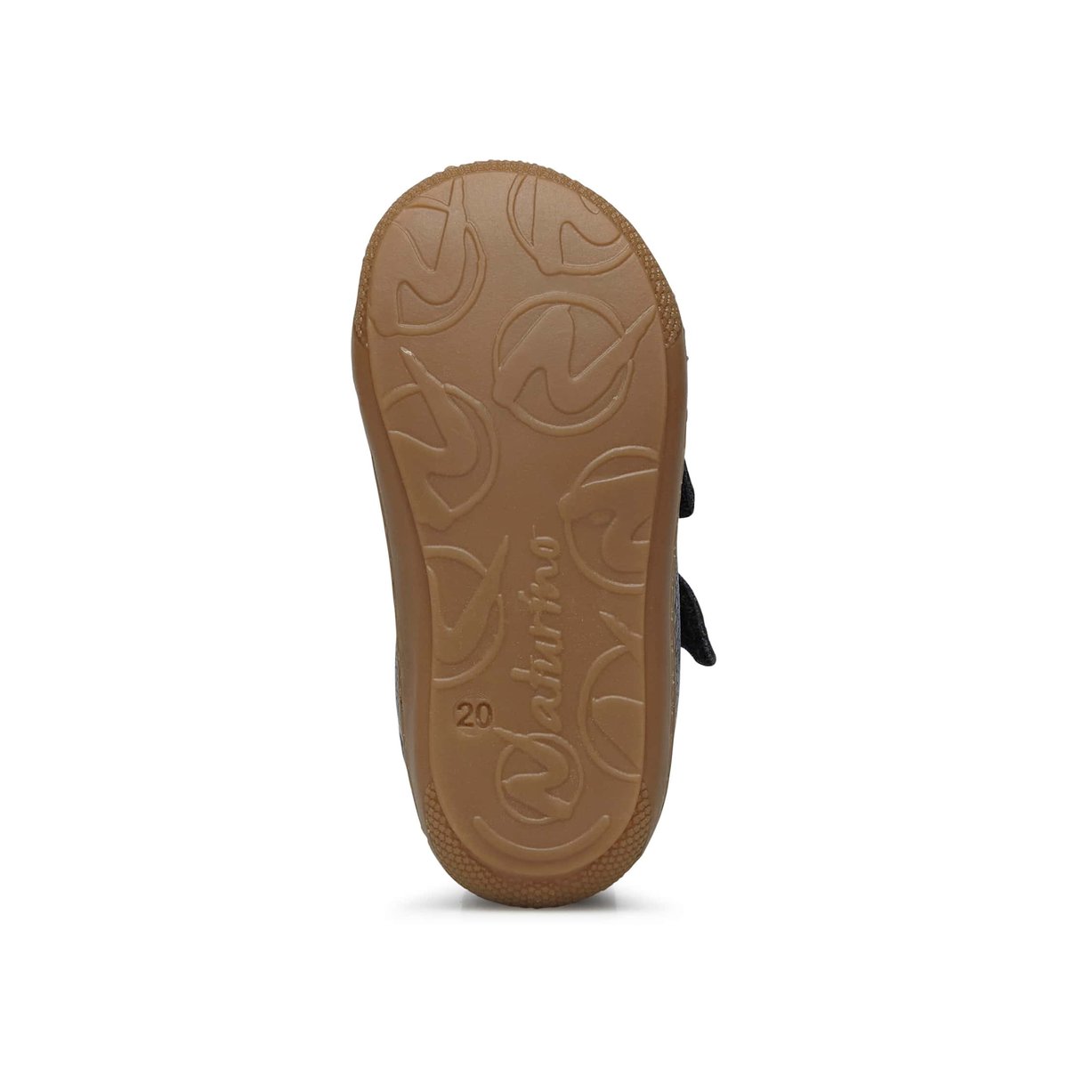Chaussures premiers pas en cuir COCOON VL noir, NATURINO