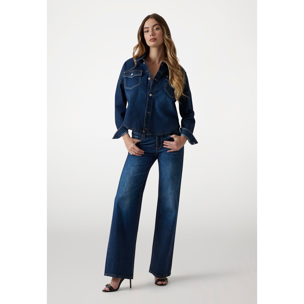 Surchemise Jean bleu, GUESS
