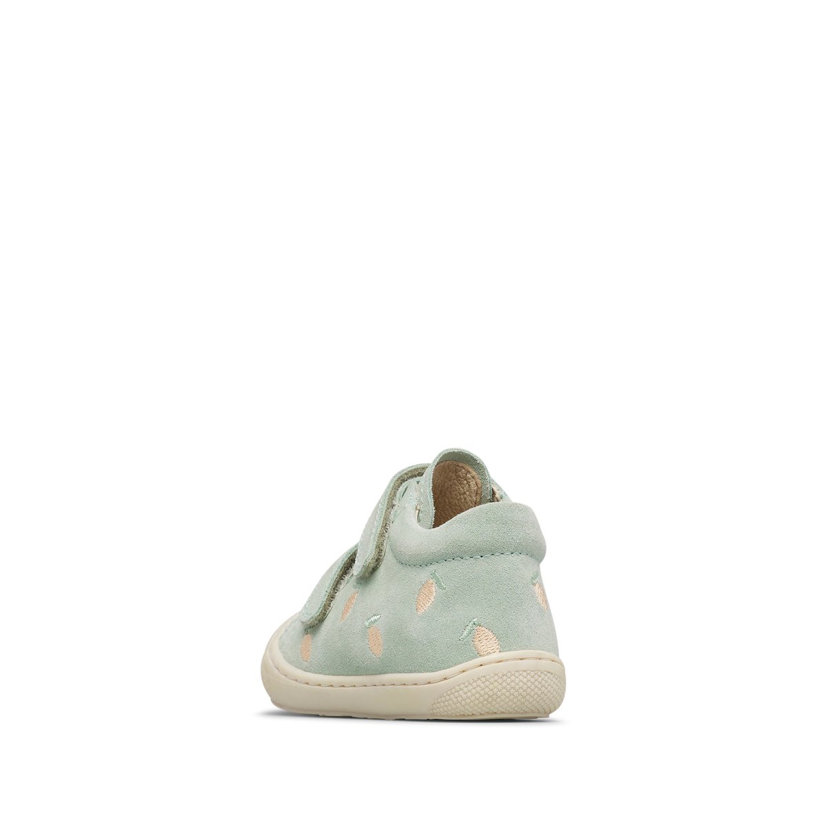 Chaussures premiers pas en suède COCOON VL EMBR.LEMONSODA vert menthe-, NATURINO