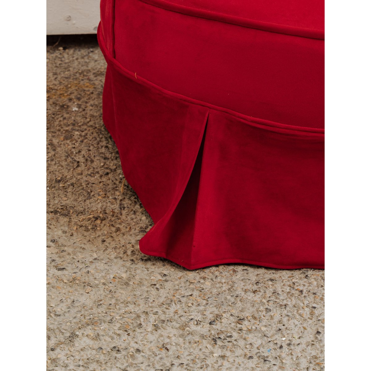 Fauteuil en velours rouge Ernest N°994 - Bon état rouge, DEBONGOUT