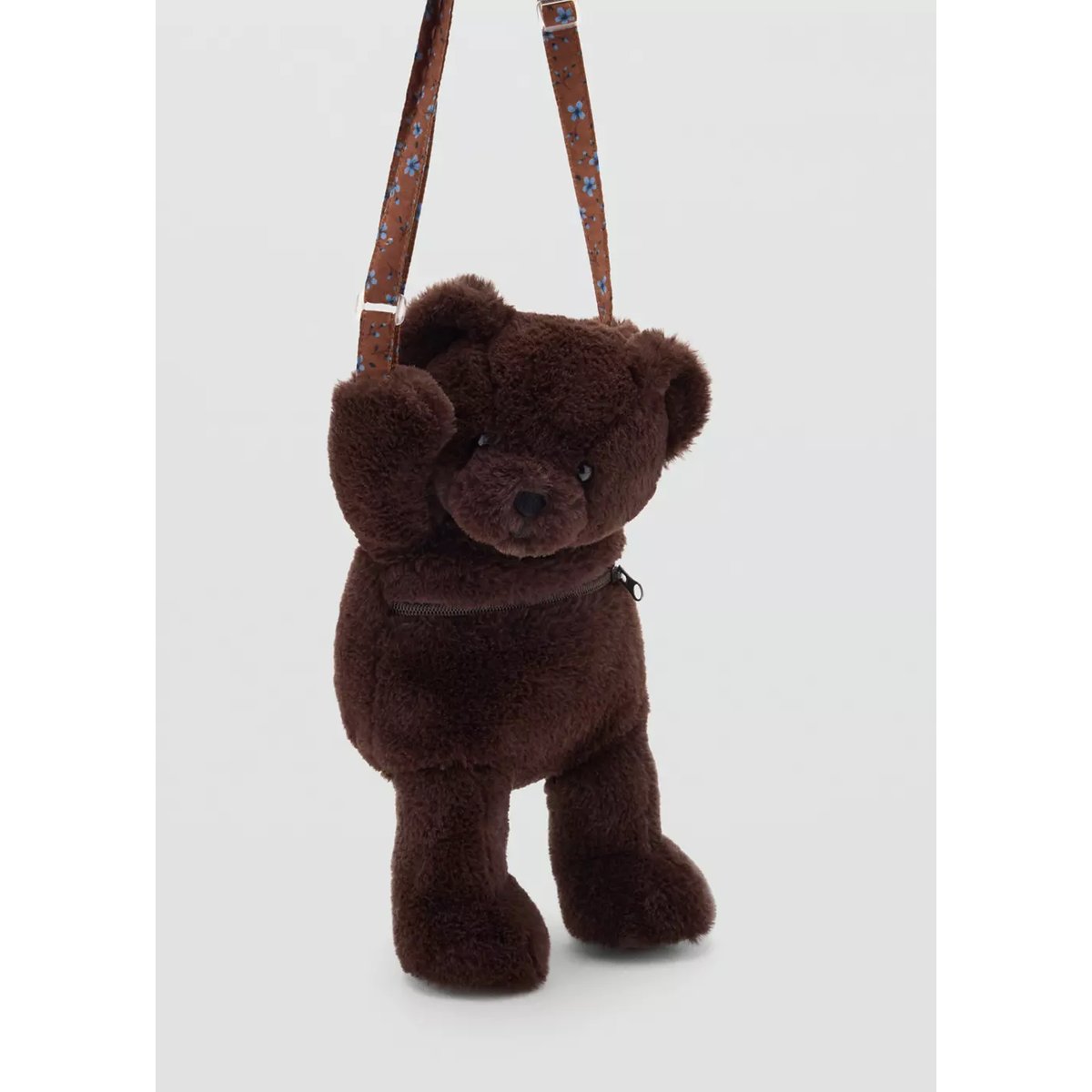 Sac à dos ours chocolat, MANGO BABY
