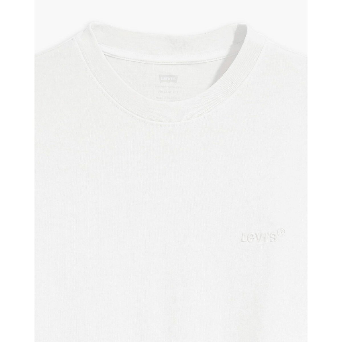T-shirt col rond manches courtes blanc, LEVI'S